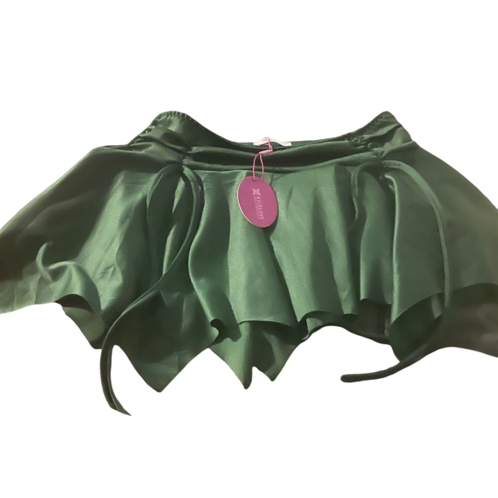 NWT Avidlove Elegant Green Skirt swim coverup